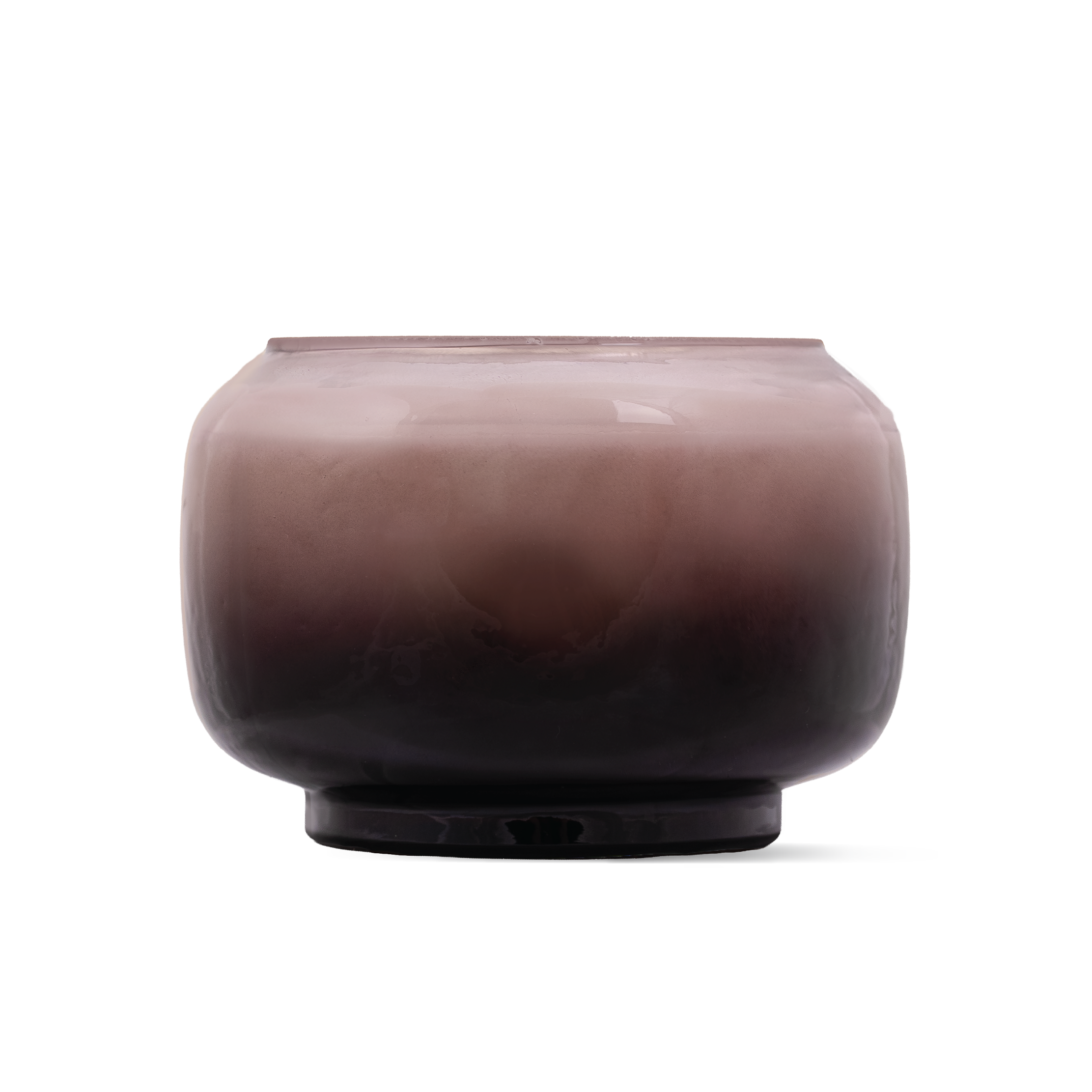 Plum Cognac Candle, Pedestal Glass 12 oz