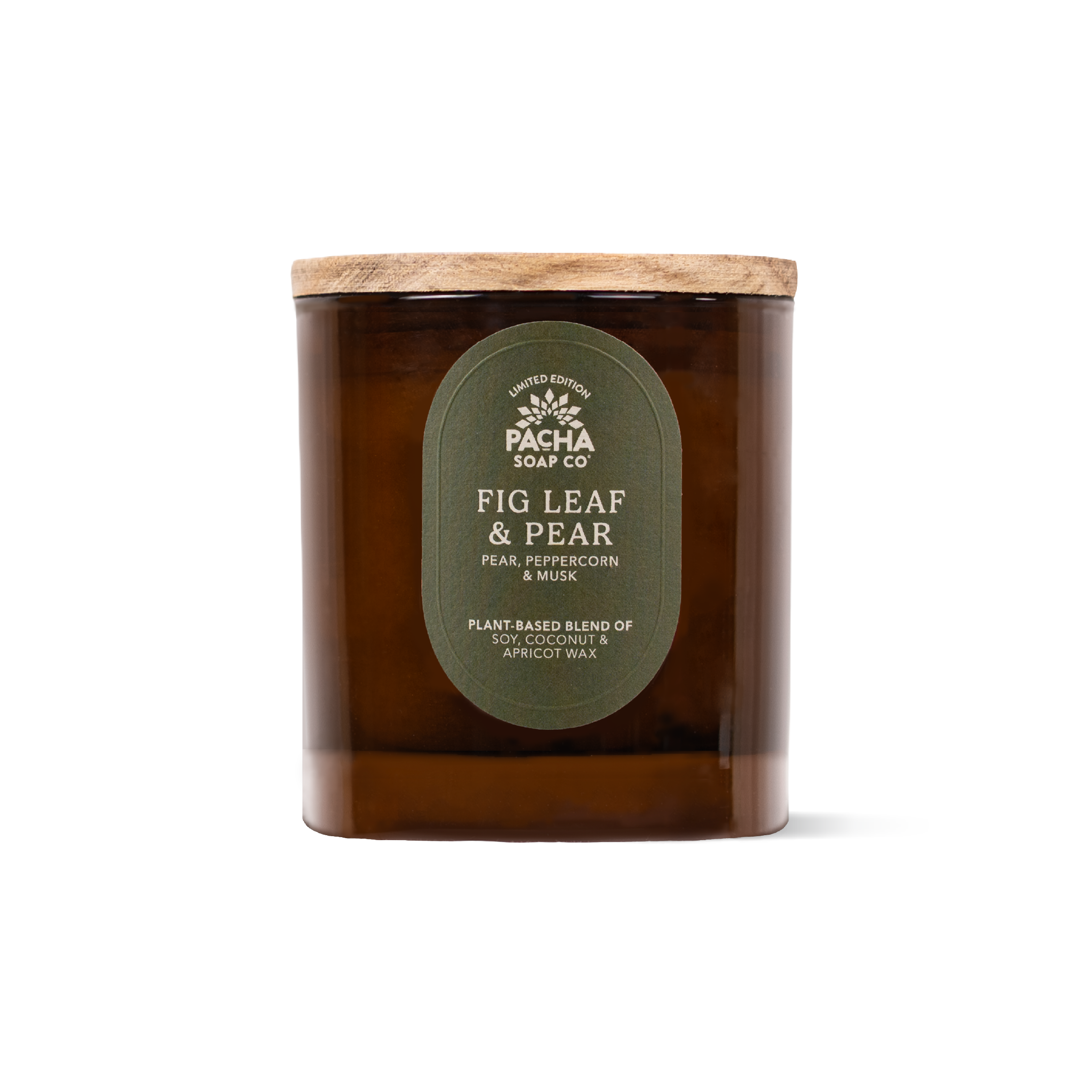 Fig Leaf & Pear Signature Candle, Amber Glass 7.5 oz