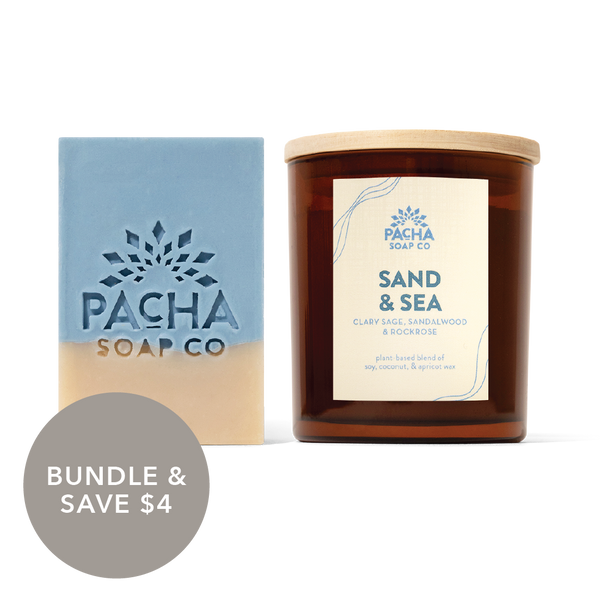 Sand & Sea Bar Soap & Candle Duo