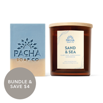 Sand & Sea Bar Soap & Candle Duo