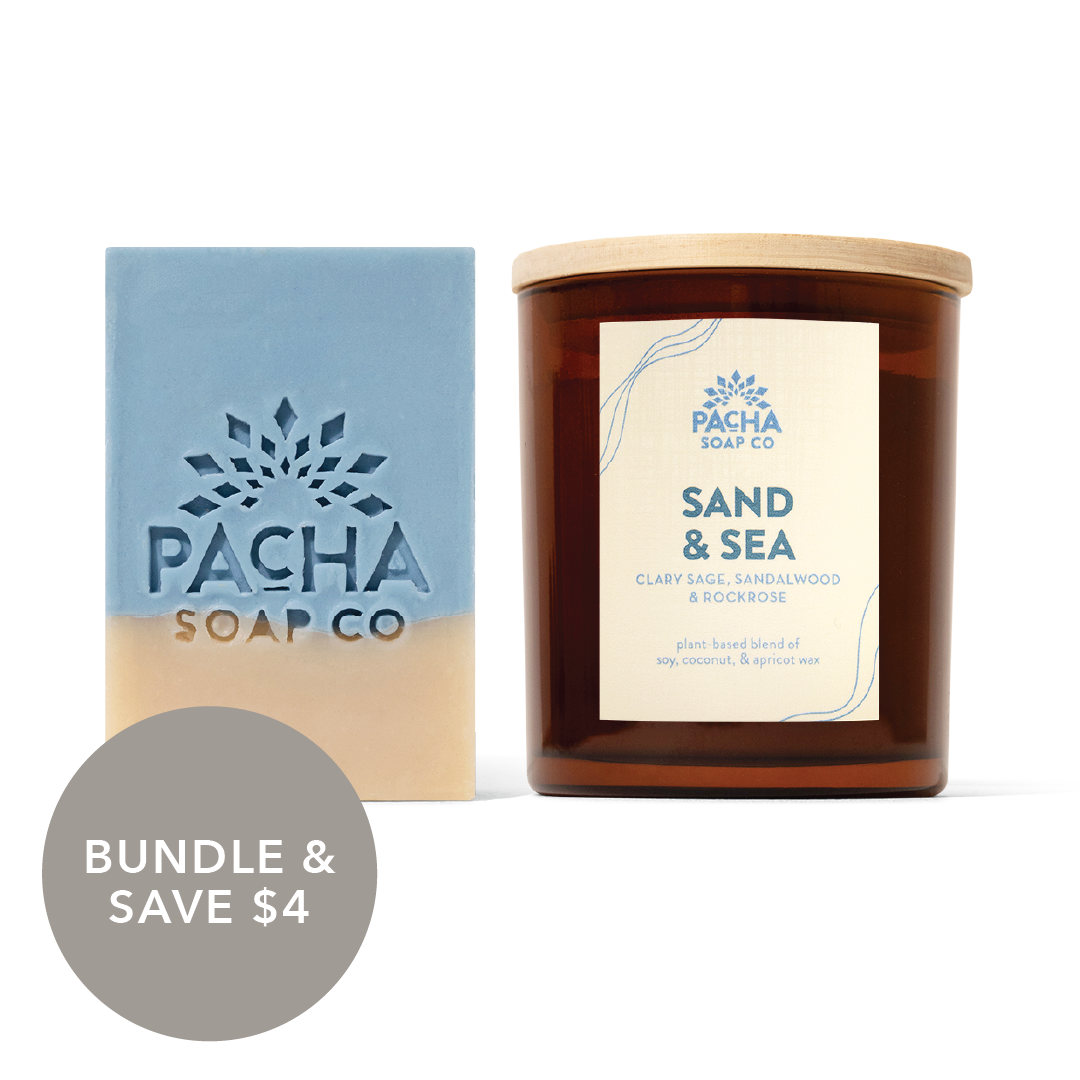 Sand & Sea Bar Soap & Candle Duo