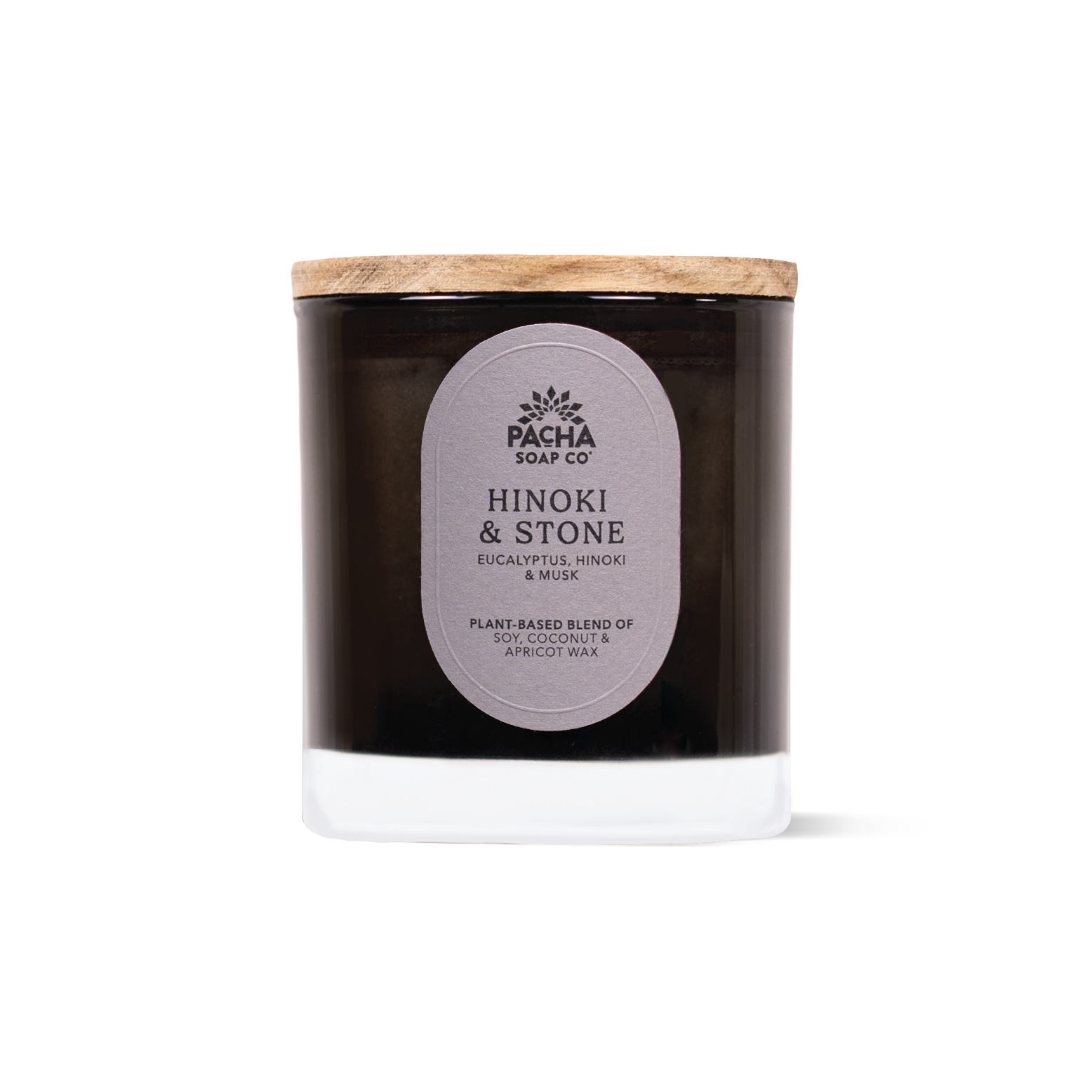 Hinoki & Stone Signature Candle, Slate Glass 7.5 oz