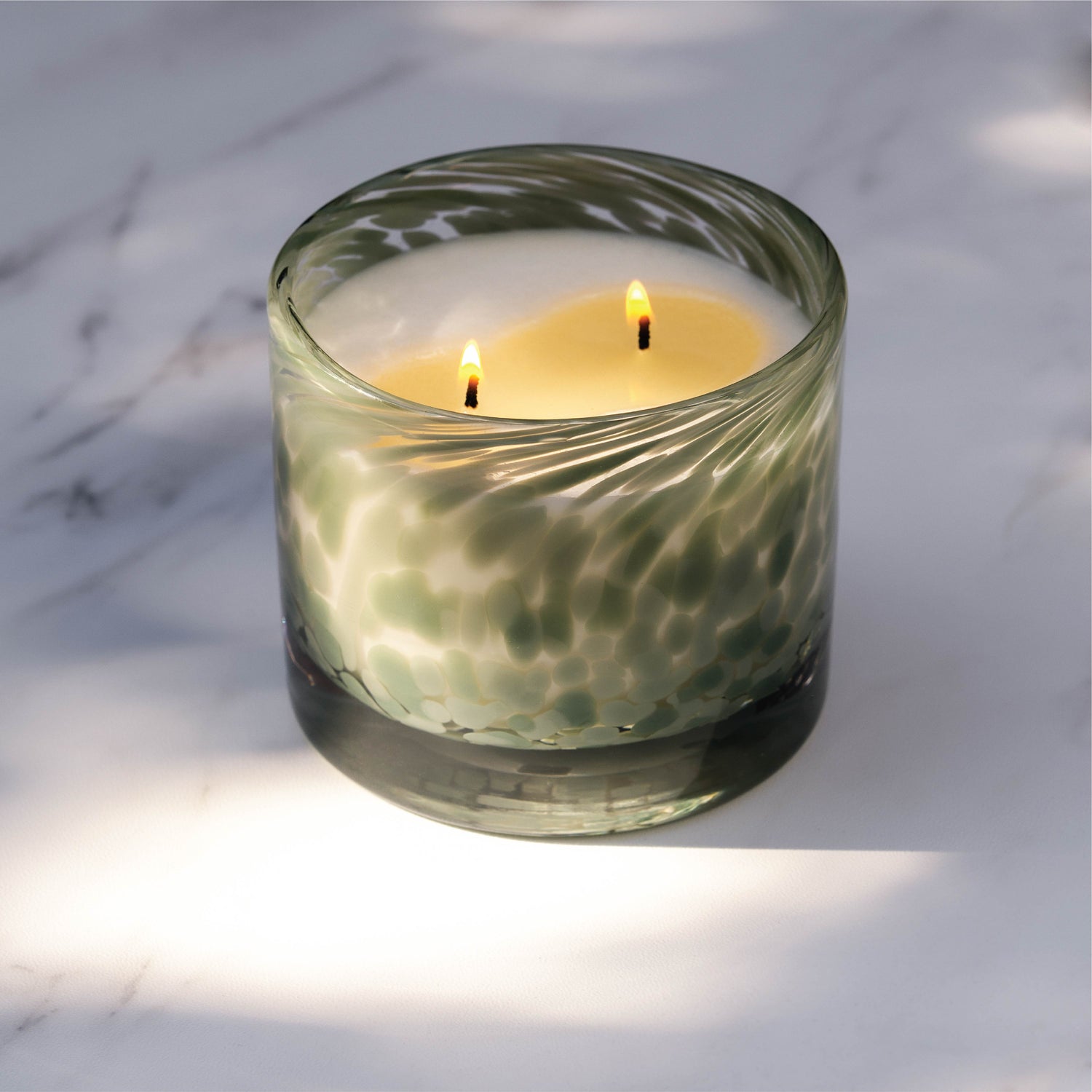 Wild Lavender & Blood Orange Candle, Speckled Glass 10 oz