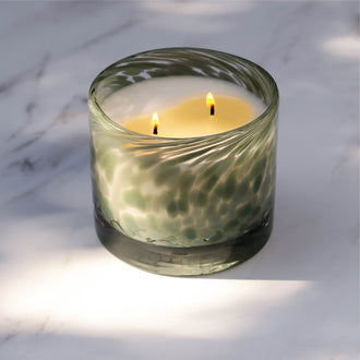 Wild Lavender & Blood Orange Candle, Speckled Glass 10 oz