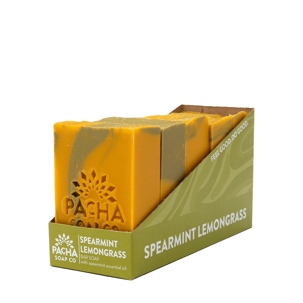Pacha Spearmint Lemongrass Bar Soap Pacha Spearmint Lemongrass Bar Soap